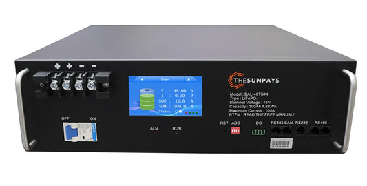 Solarix SunPays 48V 100Ah LiFePo4 Single Battery